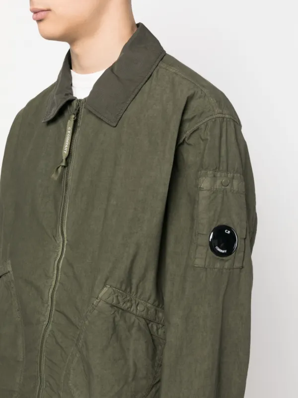 C.P. Company classic-collar Bomber Jacket - Farfetch