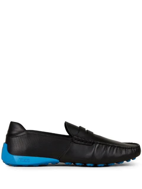 Tod's Automobili Lamborghini slip-on leather driving shoes