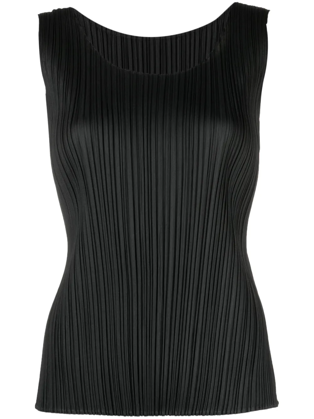 Issey Miyake Gray Monthy Colors March Tank Top In Green