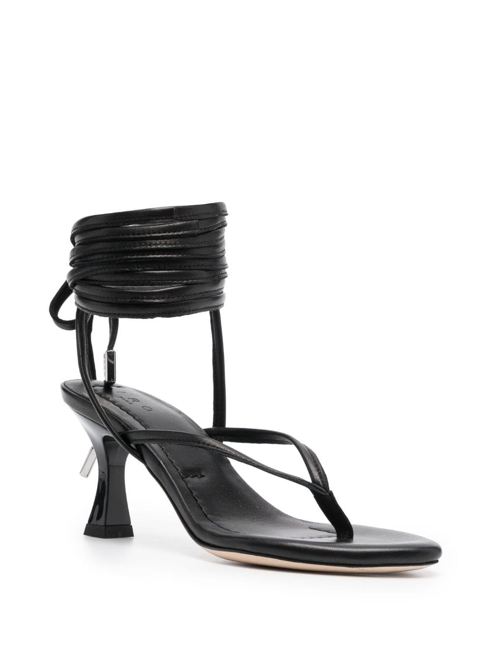 IRO Leren sandalen - Zwart