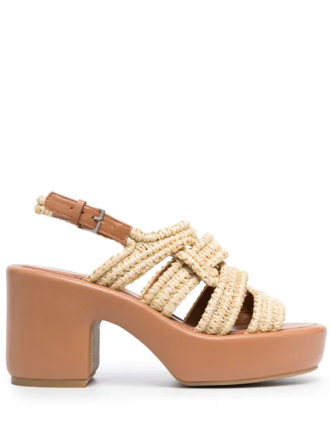 Robert Clergerie Schuhe 85mm platform sandals