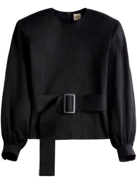 Tod's long puff sleeves blouse