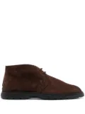 Tod's Desert suede lace-up boots - Brown