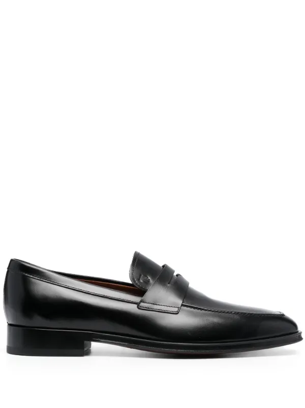 Tod's スクエアトゥ ローファー | ブラック | FARFETCH JP