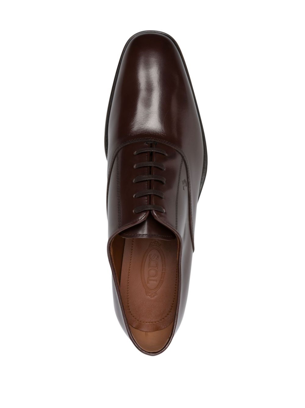 Tod's Leren Oxford schoenen Bruin