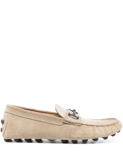 Tod's Gommino Double T suede loafers