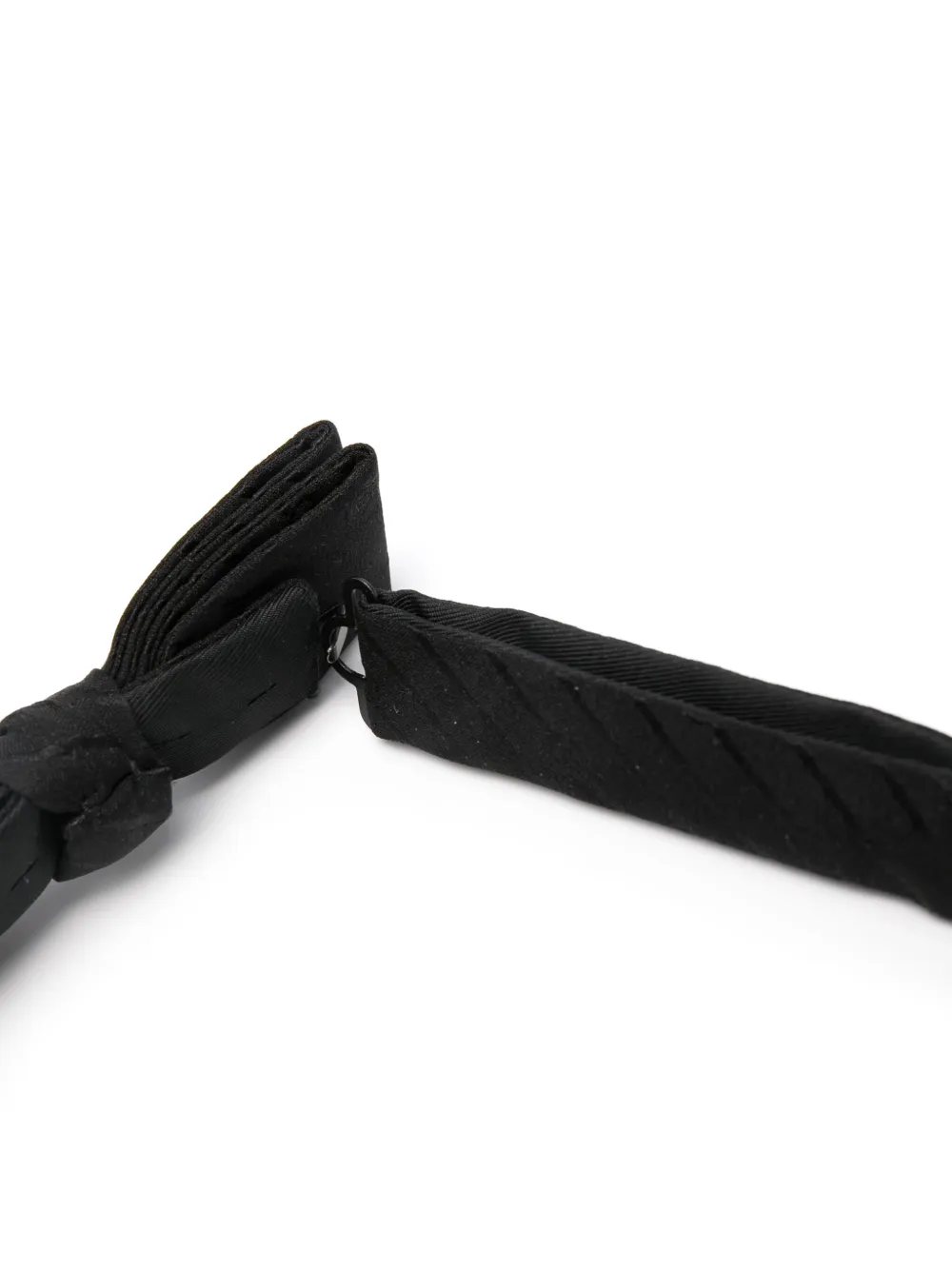 Gucci logojacquard Silk Bow Tie Black FARFETCH UK