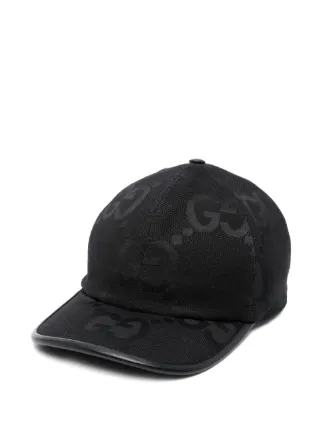 Gucci Maxi GG Baseball Cap | Black | FARFETCH