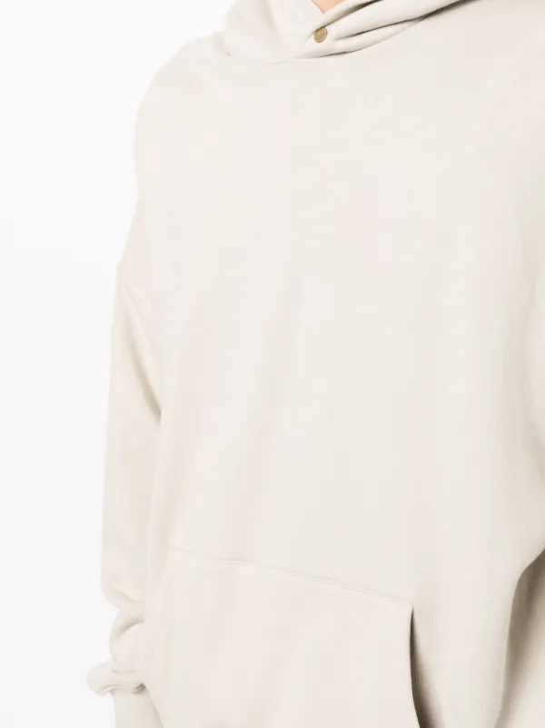 Fear Of God drop shoulder Cotton Hoodie Farfetch