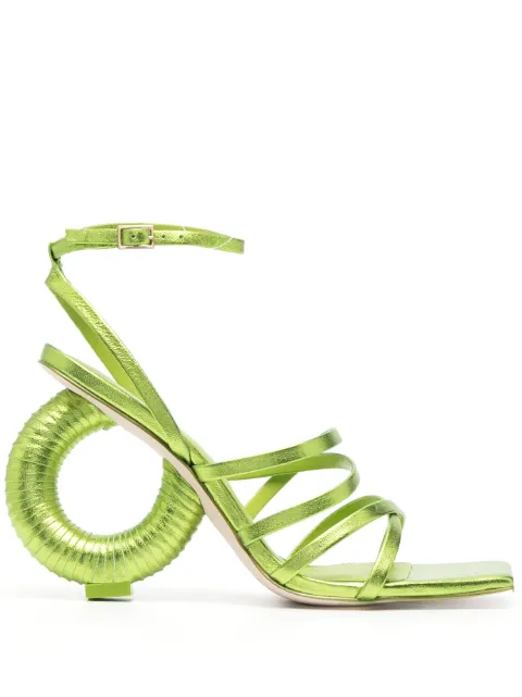 Cult Gaia - Asha 100mm interwoven sandals