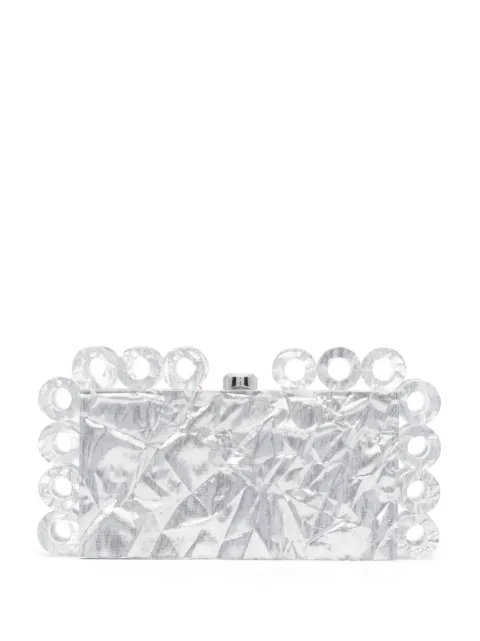 Cult Gaia Harlow chunky-crystal clutch bag