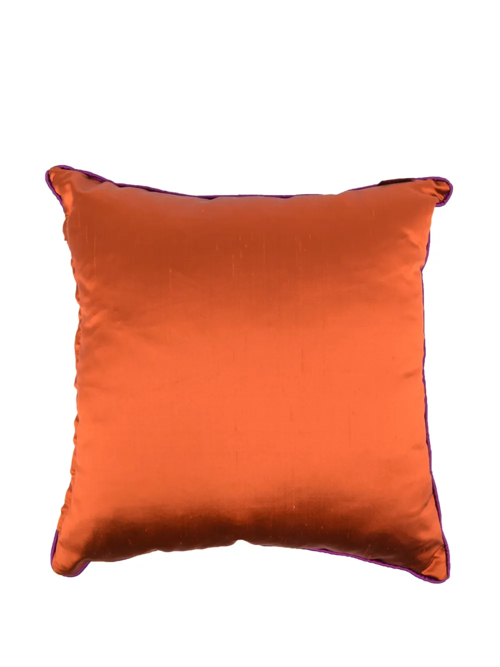 ETRO HOME Kussen met geborduurd logo - Oranje