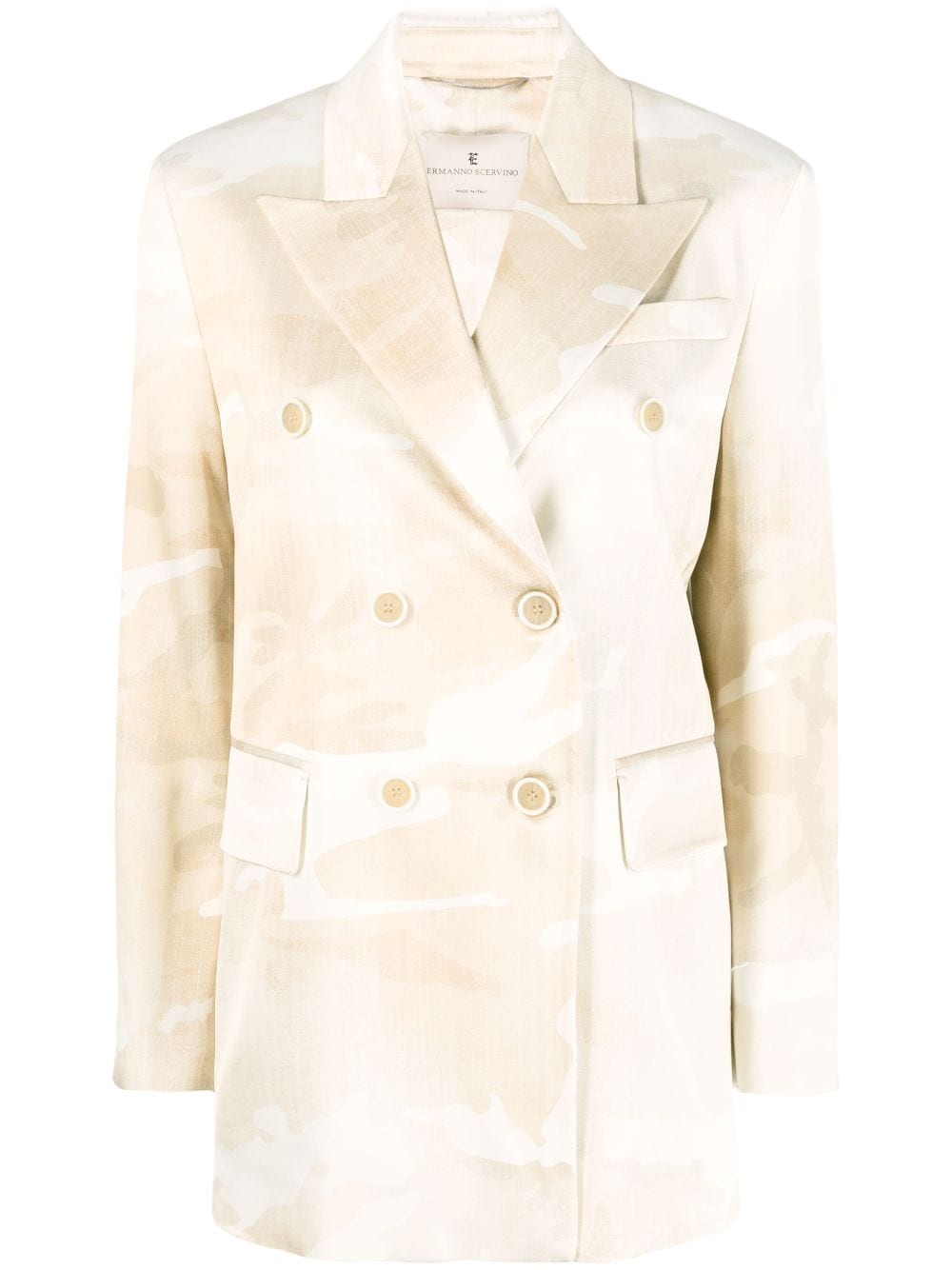 Ermanno Scervino camouflage-print double-breasted Blazer - Farfetch