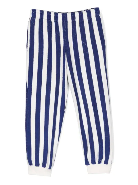 Weekend House Kids. striped organic cotton trousers