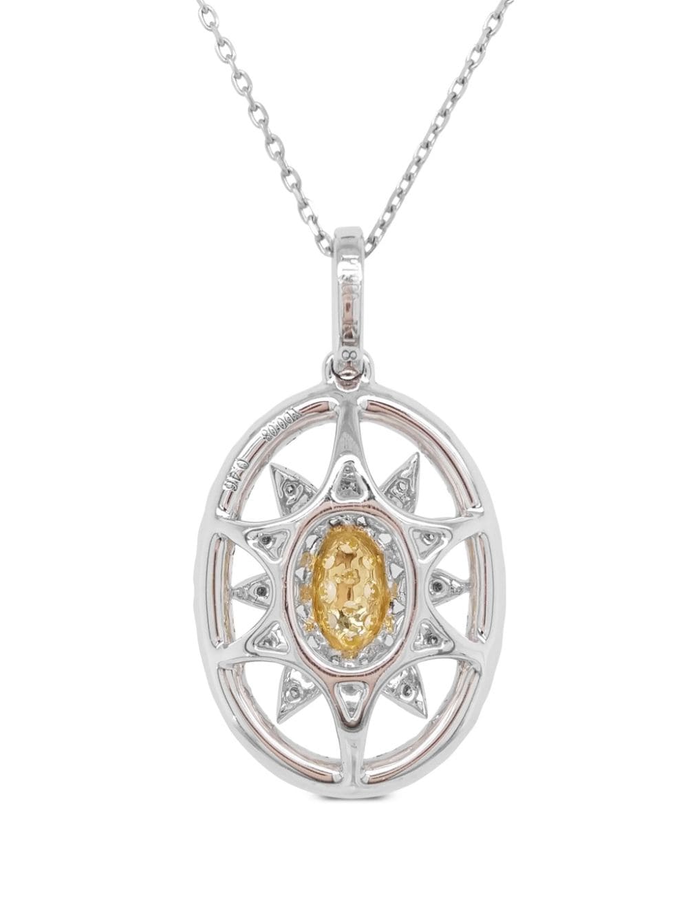 HYT Jewelry 18kt gouden halsketting - Zilver