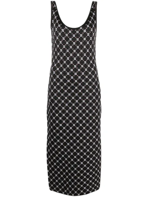 Lanvin floral-print midi dress