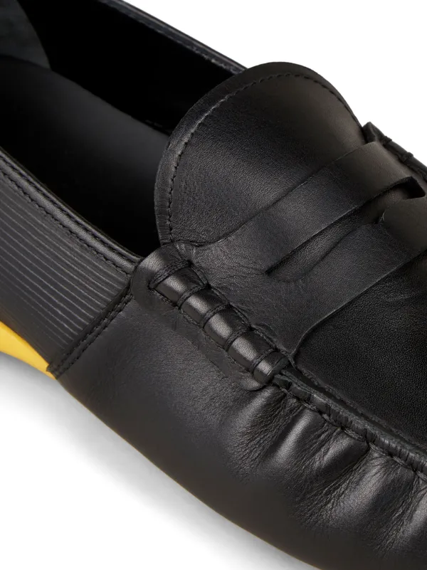 【関税送料込】TOD’S leather drivingTOD’S Tod's Automobili Lamborghini slip-on Leather Driving Shoes