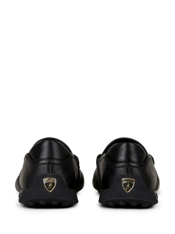 TOD'S スリッフオン チェルシフツ XXW08D0EA10BYE S808 Tod's Automobili Lamborghini slip-on Leather Driving Shoes