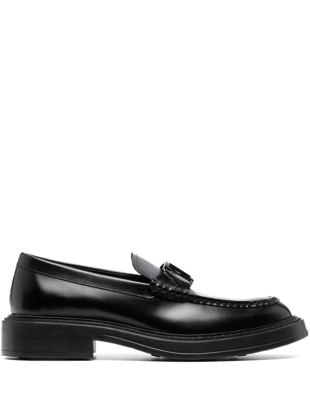 Tod's mocasines con logo | negro | Image 1