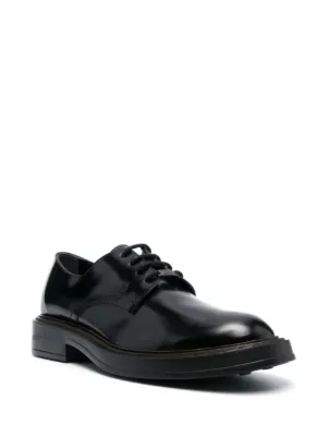 Tod\'s Mens Polacco Black Suede‎ Leather Lace Up Oxford Style Boots IT7.5/US8.5 TOD main image 3