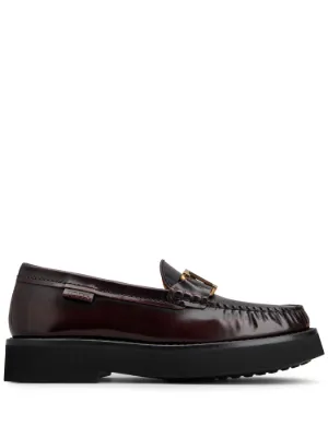 Tod's Gomma Pesante Leather Loafers | Black | FARFETCH