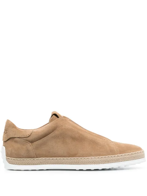 Tod's baskets en daim à design sans lacets 