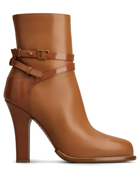 Tod's 105mm leather ankle boots