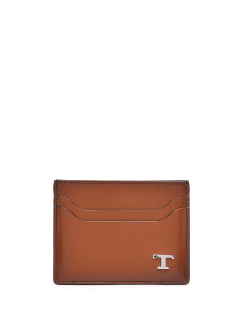 Tod's tarjetero con placa del logo
