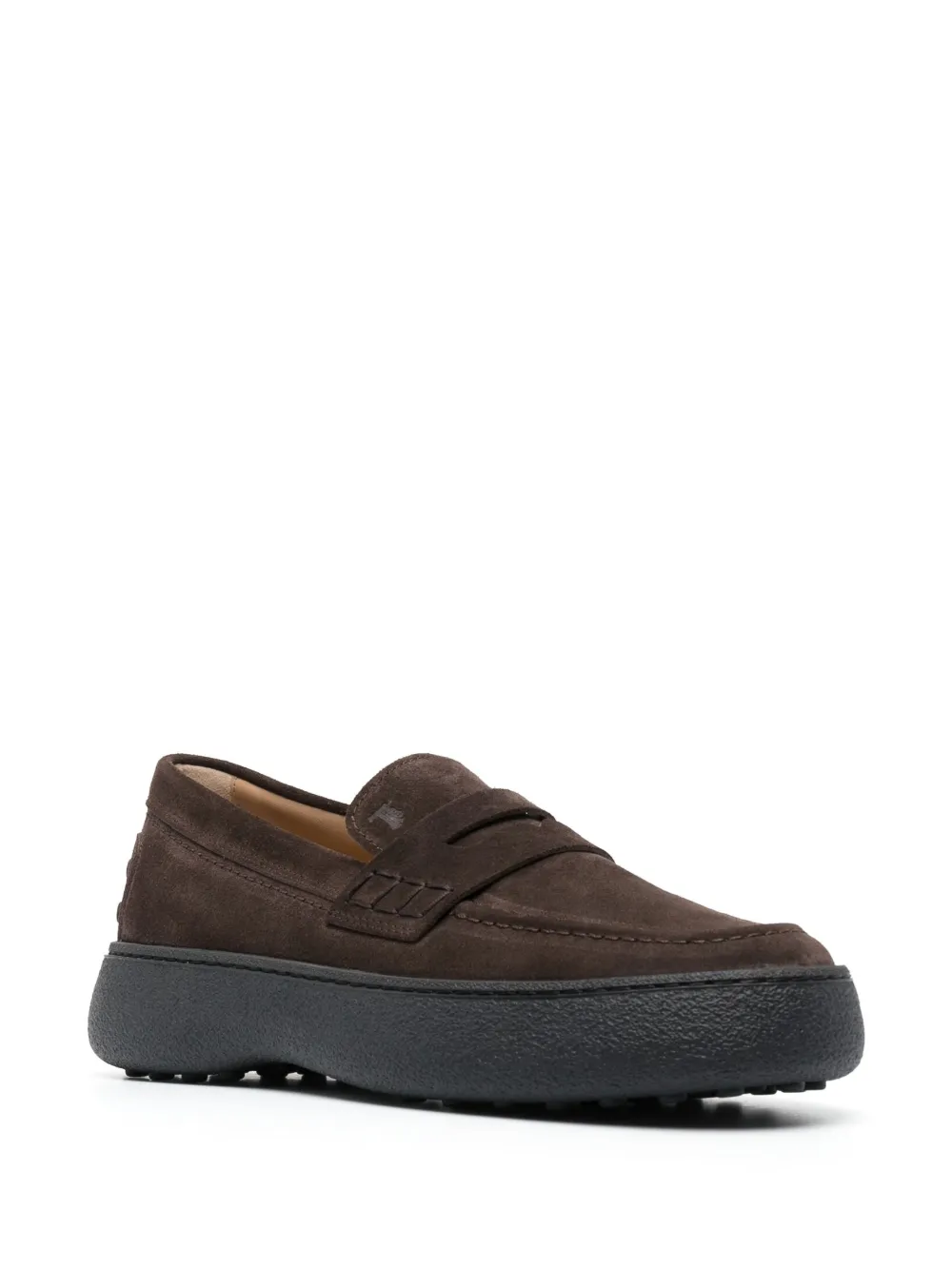 Tod's mocassins en daim à logo | Image 2
