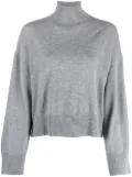 P.A.R.O.S.H. roll-neck cashmere sweater - Grey