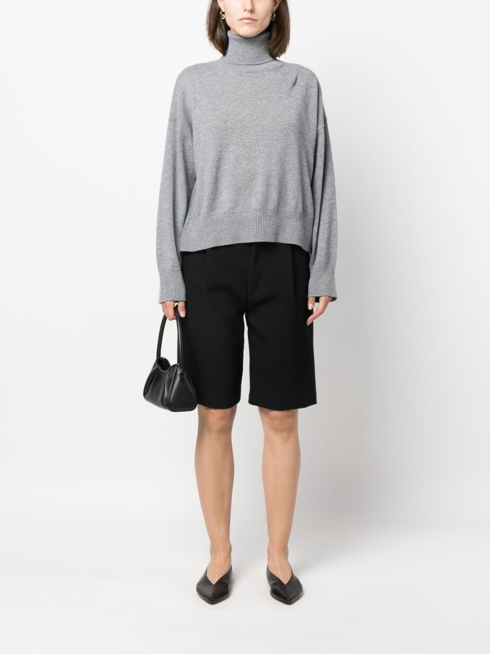 Image 2 of P.A.R.O.S.H. roll-neck cashmere sweatshirt
