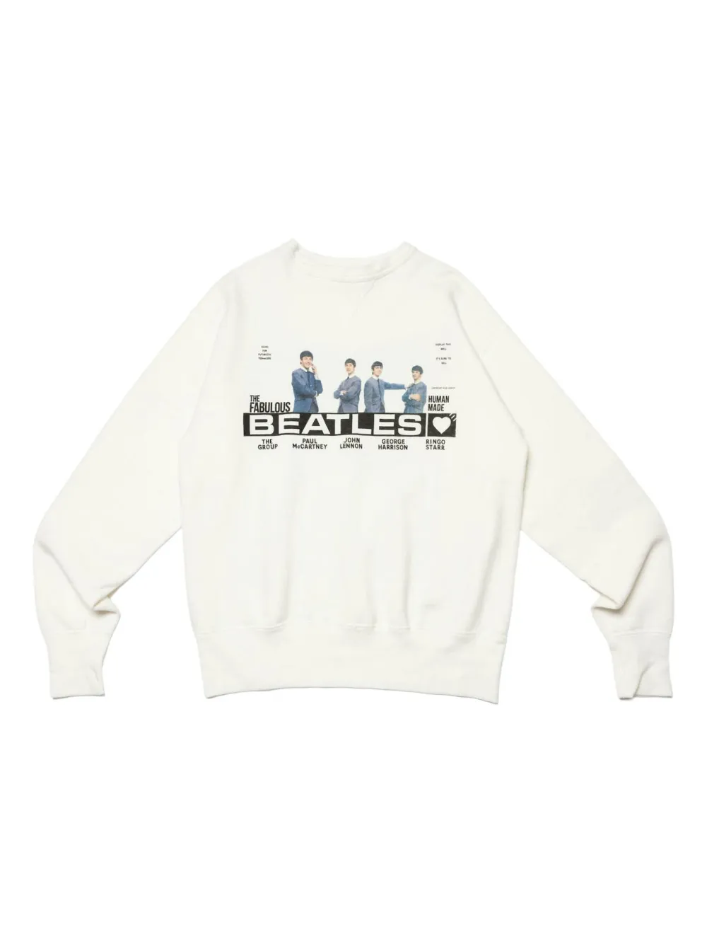 Human Made sudadera estampada | blanco | Image 1