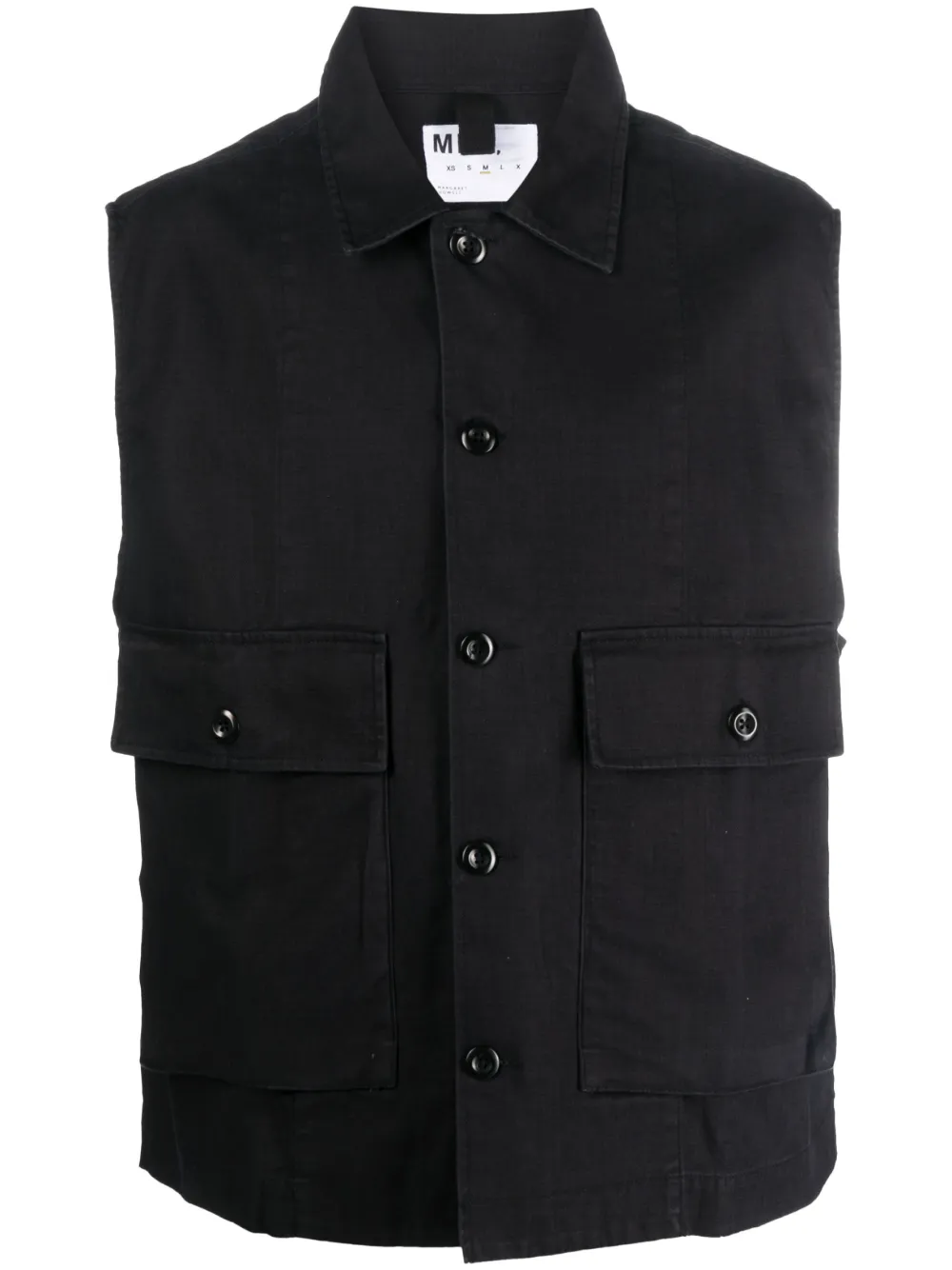 Margaret Howell button-up cotton gilet