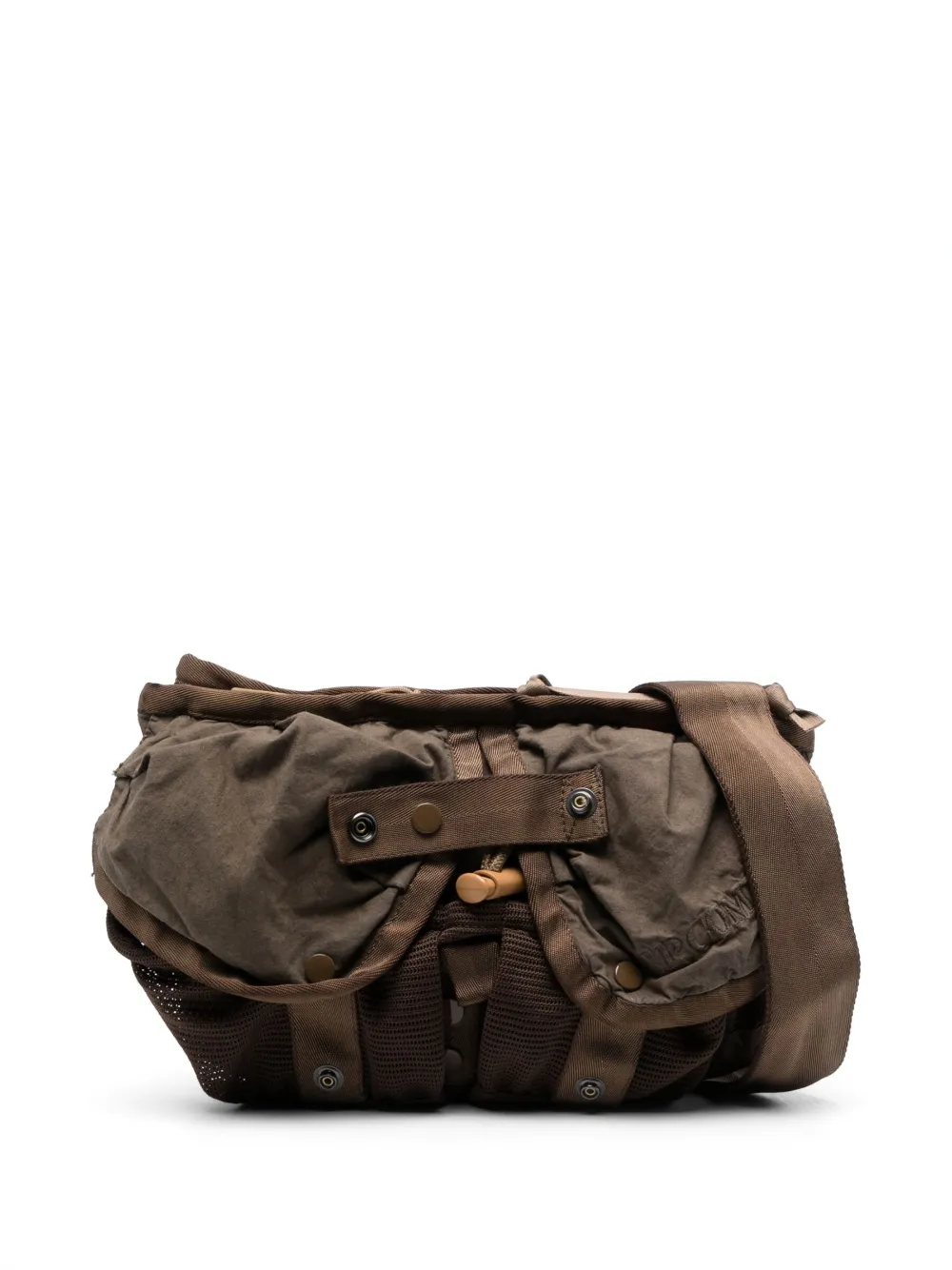 C.p. Company Ba-tic Light Cotton Belt Bag In Brown | ModeSens 