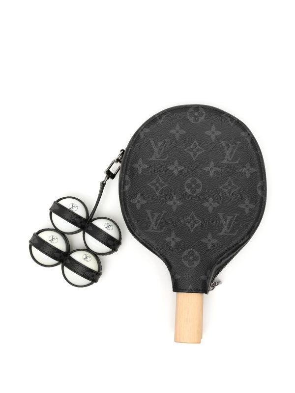 Louis Vuitton Monogram Men's Women's Tennis Racquet and Ball