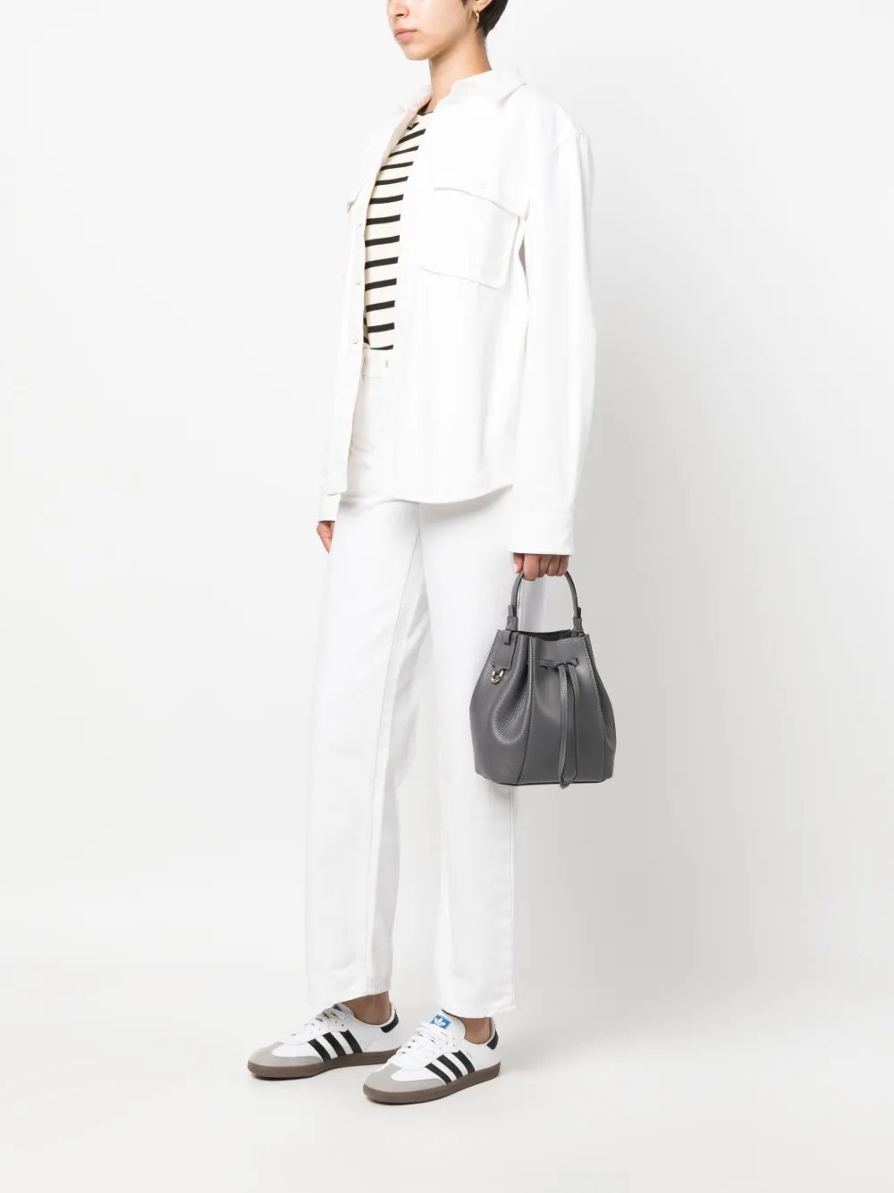 Furla Miastella bucket-tas - Grijs