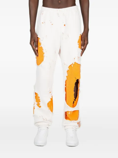 Liberal Youth Ministry distressed panelled trousers