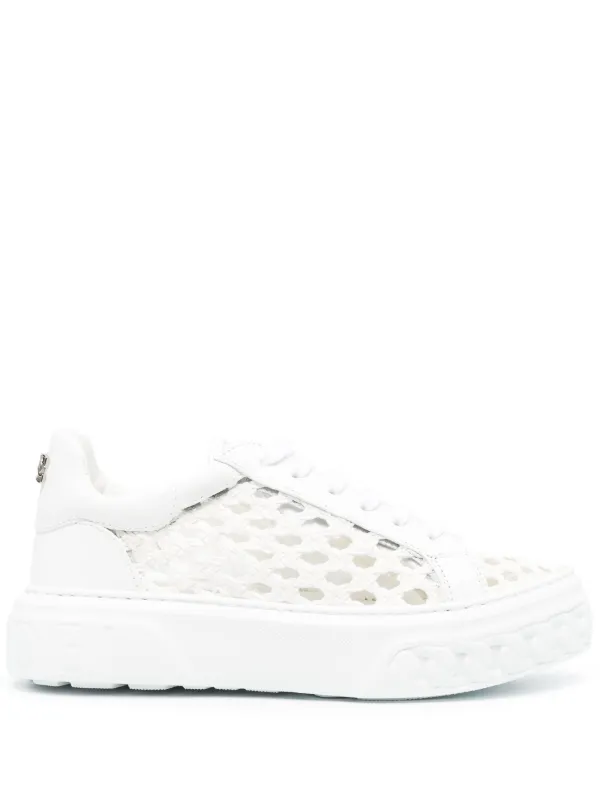 ★関税込み★ CASADEI White Sneaker Amazon.com | Casadei Women's White Leather Fashion Sneakers