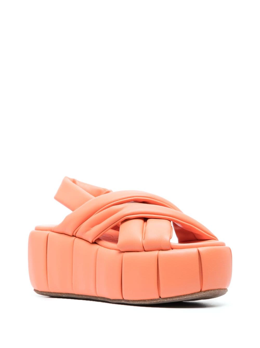 Themoirè Acquaria platform sandals - Oranje