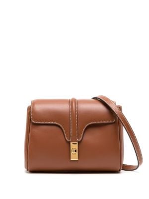 Celine Green Leather Trio Crossbody Bag Celine