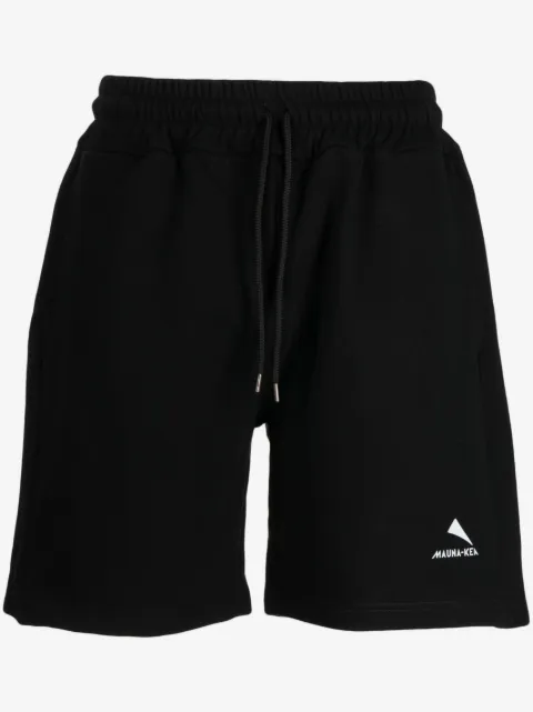 Mauna Kea logo-print cotton shorts