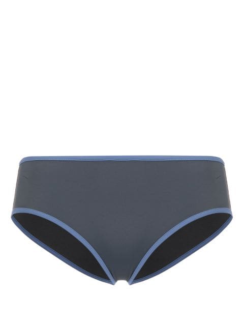 Paloma Wool contrast-trim bikini bottoms
