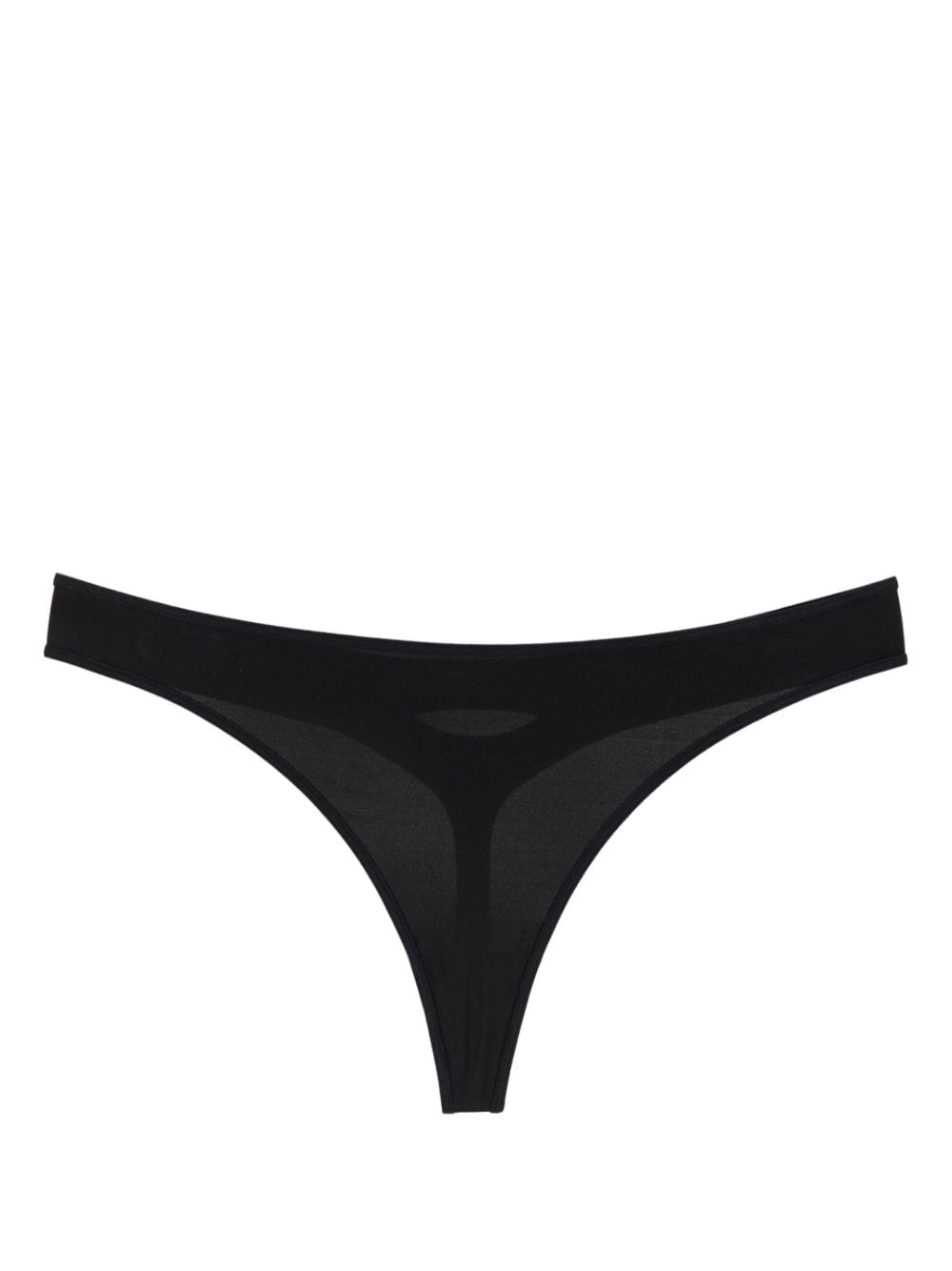 Velocity cut-out thong