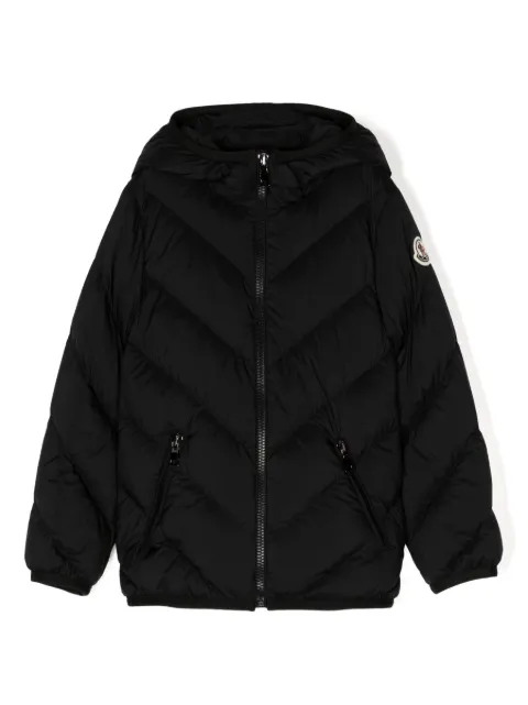 Moncler Enfant جاكيت مبطن بشارة شعار الماركة