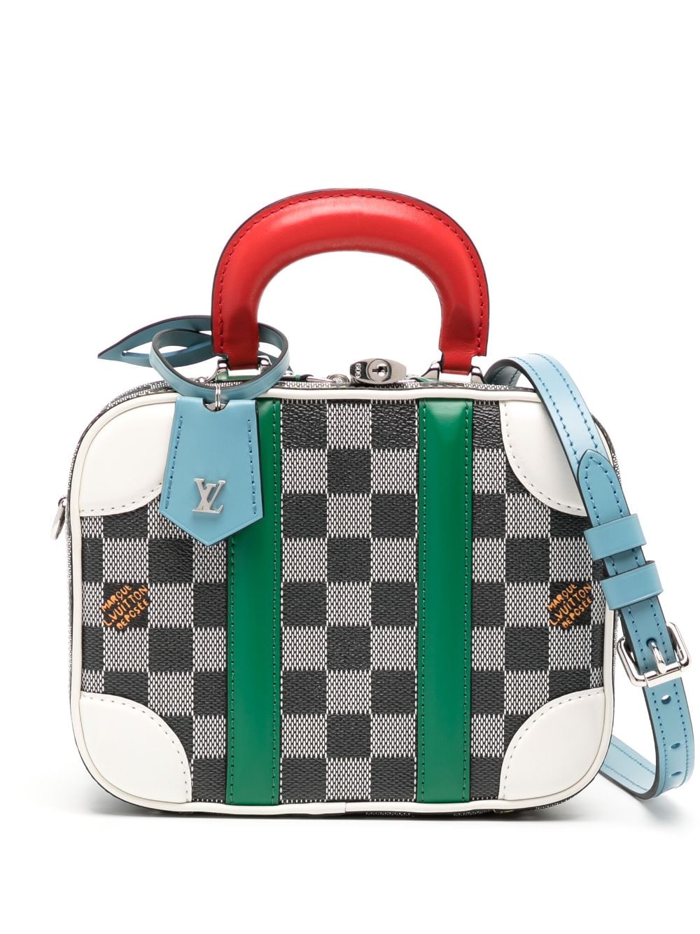Louis Vuitton pre-owned Damier Graphite Valisette BB two-way Handbag -  Farfetch