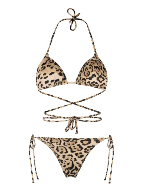 Reina Olga Miami leopard-print bikini