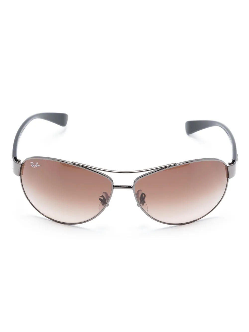 Ray-Ban Zonnebril met piloten montuur Zwart