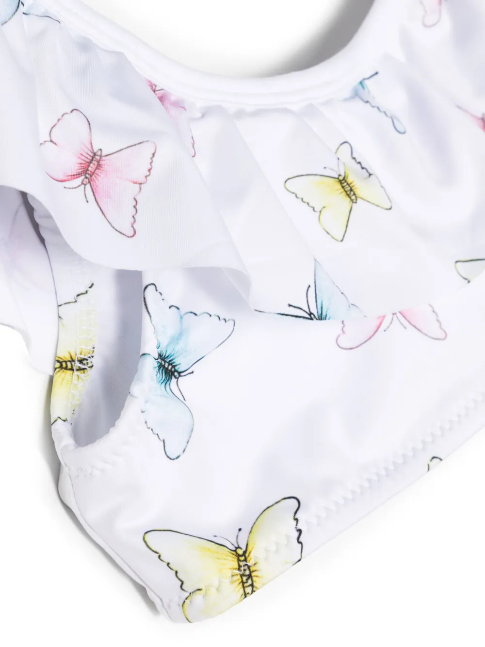 Patachou Butterfly-print Bikini Set In White