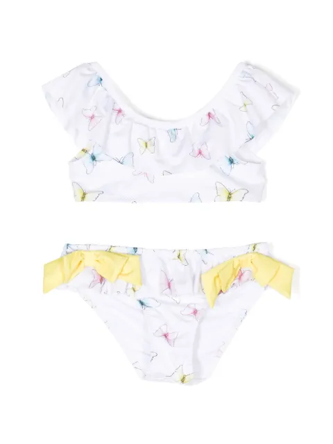 Patachou butterfly-print bikini set