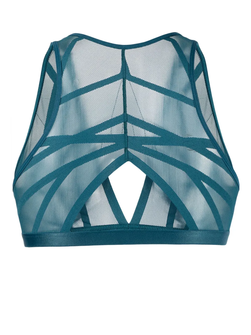Marlies Dekkers The Illusionist bralette met mesh vlak - Blauw